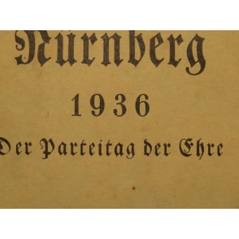 Propagandaalbum - Rikets dag i Nürnberg 1936. Espenlaub militaria
